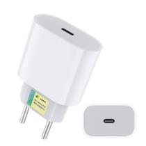 Fonte Carregador Turbo 20W Tipo C com Entrada USBC Compatível com Diversos Modelos
