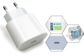 Fonte Carregador Turbo 30W USB-C Tipo C Rápido e Eficiente Carregador Fonte Homologada