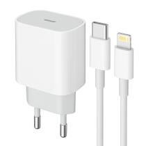 Fonte Carregador Turbo Cabo Usb C para Lightning Fonte 25W Ultra Rapido - Lehmox