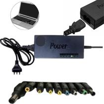 Fonte Carregador Universal 120w Para Notebook Bivolt Ajustável