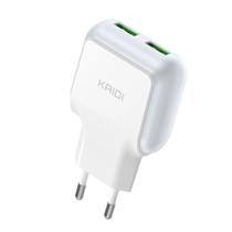 Fonte Carregador Universal Duplo USB 12W Carregamento Rápido 2.4A KD-605 Fonte Carregador Universal Duplo USB 12W Carregamento Rápido 2.4A KD-605