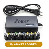 Fonte Carregador Universal Notebook 120w Ajustável Premium Fonte Carregador Universal Notebook 120w Ajustável Premium