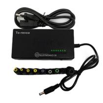 Fonte Carregador Universal Portátil Para 9 Conectores De 12-24 Volts 120W JT120W - HTC