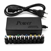 Fonte Carregador Universal Portátil para Notebook Laptop Computador 120W Altomex Bivolt Preto Alta Potência