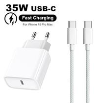 Fonte Carregadora 35W 5G com Cabo Tipo C Compatível com Galaxy, Xiaomi e Motorola