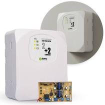 Fonte Carregadora Timer Digital 2+2 4a Sem Receptor Ipec