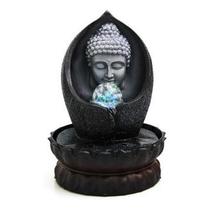Fonte Cascata Água Relaxante Buda Fengi Shui Com Bomba Led Fonte Cascata Água Relaxante Buda Fengi Shui Com Bomba Led