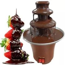 Fonte Cascata De Chocolate Fondue Chocofest Maquina Elétrica - FONTE FONDUE