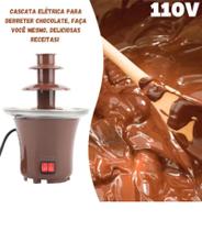 Fonte Cascata Maquina Chocolate Fondue Eletrica 110v