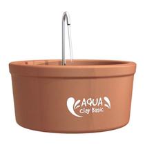 Fonte Cerâmica Aqua Clay Basic Amicus 2,5L Bivolt para Cães e Gatos