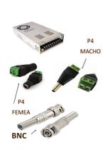 Fonte Chaveada 12v 20a 240w c/. 30 Conectores Bnc, P4