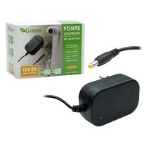 Fonte Chaveada 12V 2A Bivolt Plug 5,52,1Mm Fita Led Camera