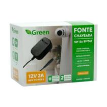Fonte Chaveada 12V 2A Plug 5,5mm x 2,1mm Bivolt Uso Geral Fonte Chaveada 12V 2A Plug 5,5mm x 2,1mm Bivolt Uso Geral