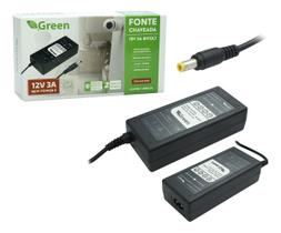 Fonte Chaveada 12v 3a Bivolt - Plug 5,5*2,1mm