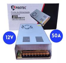 Fonte Chaveada 12v/50a Para Cftv,automotivo E Fitas De Led Fonte Chaveada 12v/50a Para Cftv,automotivo E Fitas De Led