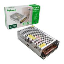 Fonte Chaveada 24V 10A 240W Bivolt - Gabinete Metal Colmeia