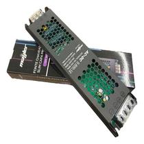 Fonte Chaveada 50a 12v 600w Capa Preta P/ Fita Led Slim Som Fonte Chaveada 50a 12v 600w Capa Preta P/ Fita Led Slim Som