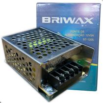 Fonte Chaveada Briwax 5 Amperes 12 Volts Bivolt para Som Automotivo e Iluminação LED