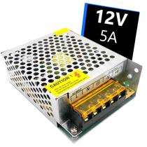 Fonte Chaveada Colmeia 12V 5A Para CFTV Câmera Segurança Fita Led Som Fonte Chaveada Colmeia 12V 5A Para CFTV Câmera Segurança Fita Led Som