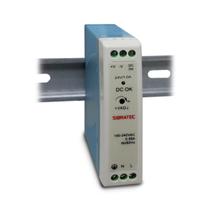 Fonte Chaveada Para Trilho DIN Entrada 110 / 220Vca e Saída 24Vcc de 20W 1,0A DR-20-24V Sibratec