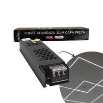 Fonte Chaveada Slim 12V 5A Fita LED Roya