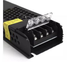 Fonte Chaveada Slim Capa Preta 12V 30A Fonte Chaveada Slim Capa Preta 12V 30A