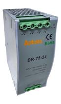 Fonte Chaveada Trilho Din 24v 75w 3,2a DR-75-24 - 100-240v