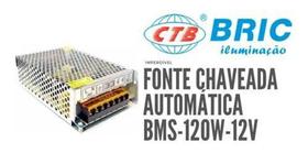 Fonte Colmeia Chaveada 10a 120w 12v Automática Bms-120w-12v - CTB
