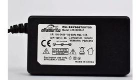 Fonte Compatível 12v Bateria Eletônica Yamaha Modelo Ydd-40