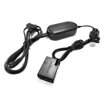 Fonte Compatível ACK-E18 Adaptador AC P/ Canon Rebel SL2 SL3 T6i T6s T7i T8i EOS Rp R8 R10 R50 R100 77D 200D 250D - Eliminador de Bateria LP-E17 - KC Shop