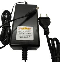 Fonte Compatível Bivolt para Playstation 1 Slim/Fat - 7,5V 2A