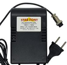 Fonte Compatível com Mesa de Som Mixer Yamaha PA30 - 18VAC 1400mA Bivolt