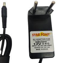 Fonte Compatível para Equipamentos Korg KA 310 - DC 12V 1500mA Bivolt