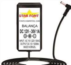 Fonte DC 12V 30V para Balança de Precisão Sartorius - 1000mA Bivolt