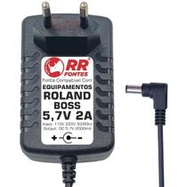 Fonte DC 5,7V 2A Para Mixer Roland VT-3 Voice Transformer