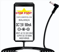 Fonte DC 7,5V Para Balança Ramuza