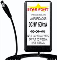 Fonte DC 9V 0.5A para Amplificador Orange Micro Terror - Bivolt