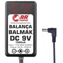 Fonte DC 9V 1,5A Para Balança Pesadora Eletronica Balmak