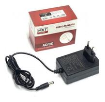Fonte DC 9V 2A Bivolt Chaveada Plug P4 - MXT Fonte DC 9V 2A Bivolt Chaveada Plug P4 - MXT
