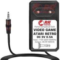 Fonte DC 9v Para Video Game Atari Retro Bit - RRfontes