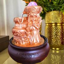 Fonte De Agua Anjo Da Guarda Rezando Decor Jarro Cascata