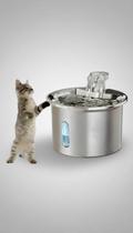 Fonte de Água Automática Inox 2L para Pets