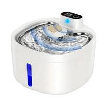 Fonte De Água Automática Sem Fio Para Gatos 88 Oz Ultra-Silenciosa Com Sensor E Filtro Para Animais