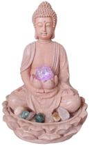 Fonte De Agua Buda Com Pedras Naturais 40cm Bivolt Fonte De Agua Buda Com Pedras Naturais 40cm Bivolt