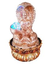 Fonte De Água Buda Serpente Naja Cobra Moeda Da Sorte Decor