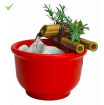 Fonte De Agua Cascata Biqueira Em Bambu Decoracao Novidade - CompreCertto