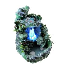 Fonte De Água Cascata cristal Luz colorida Prime. - Shop Everest