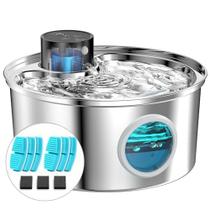 Fonte de água Cat FOFNON operada por bateria de 3,2 L com 9 filtros Fonte de água Cat FOFNON operada por bateria de 3,2 L com 9 filtros