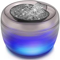 Fonte de água Cat Kastty Quiet 3,5 L com luz LED e filtro Fonte de água Cat Kastty Quiet 3,5 L com luz LED e filtro