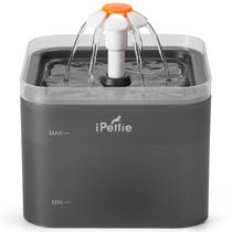 Fonte de água Cat Piettie Neverland 2,0 L com LED cinza claro